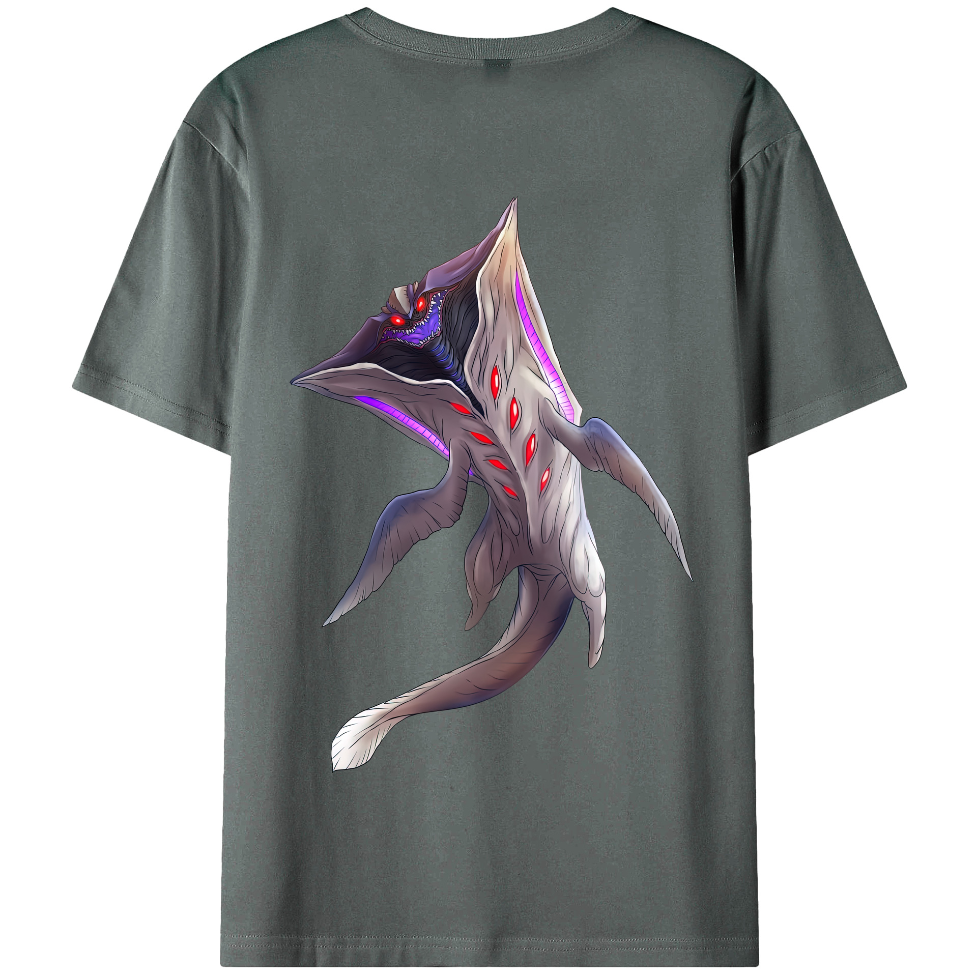 （画像用） ウルトラマン Ultraman 綿100％半袖Tシャツ（背面プリント）
